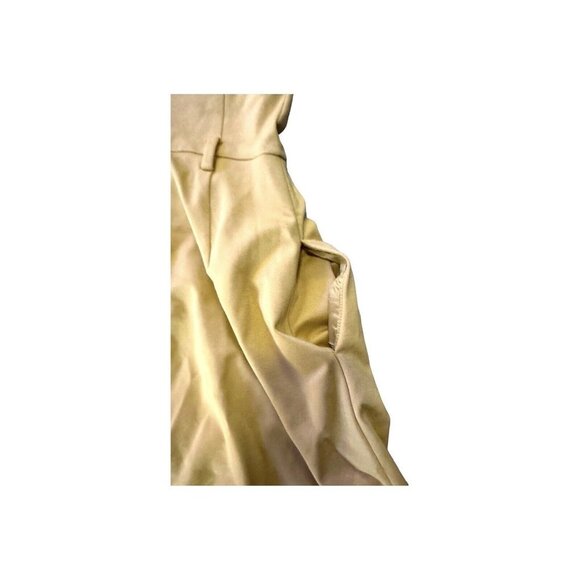 EUC Banana Republic Yellow Ponte Belted Dress Size  Petite OP - Picture 12 of 12